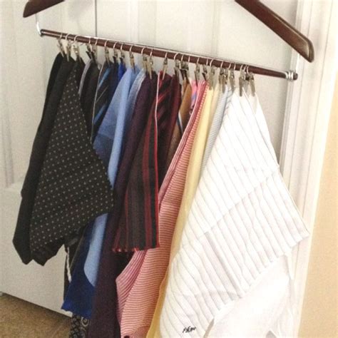 pocket square hanger.